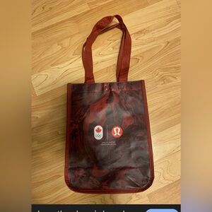 lululemon athletica Maroon Tote Bag